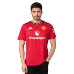 adidas Men’s Manchester United 25/26 Home Football Jersey – Fan Version (US, Alpha, XX-Large, Regular, Red)