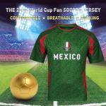 SINLEISI Mexico 2026 World Cup Fan Soccer Jersey (Mexico, X-Large)