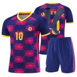 URAISEUS Youth Soccer Jersey Children's Sports Uniform Training Shirt Boys and Girls' Birthday Gifts (12-13years) Blue