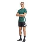 Adidas Womens Tiro 24 Jersey, Team Dark Green/White, Small