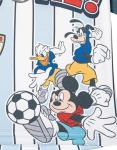 Disney Mickey Mouse Toddler Boys Mesh Soccer Jersey Athletic T-Shirt Gray/White 2T