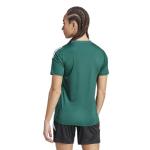 Adidas Womens Tiro 24 Jersey, Team Dark Green/White, Small