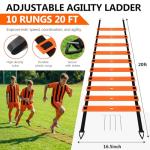 Soccer goal, Kids Soccer Goals for Backyard Set of 2, 4 x 3ft Soccer Net Training Equipment, Pop Up Toddler Soccer Goal for Outdoor Indoor Sports Games with Soccer Ball, Ladder, Cones, Targets (Black)