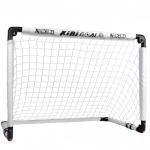 KiBiGOAL Soccer Goal, White Foldable Goal for Kids, Kids Goals for The Backyard + Indoor + Outdoor Toy, Children Toy Soccer Goals 35.43in x 23.62in