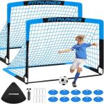 Kids Backyard Soccer Goal Set with Accessories