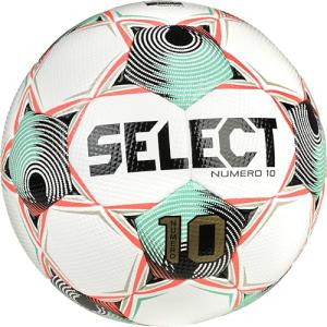Select Numero 10 Size 5 Soccer Ball - White/Teal/Coral
