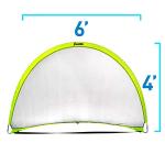 Franklin Sports Pop-Up Soccer Goals - 6' x 4