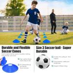 Kids Backyard Soccer Goal Set with Accessories