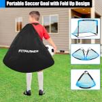 Kids Backyard Soccer Goal Set with Accessories