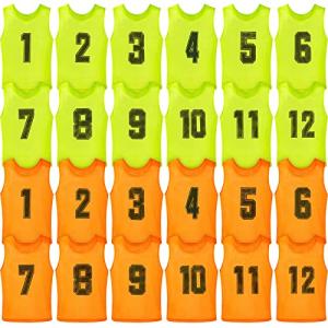 Vabean 24 Pack Mesh Team Practice Vests