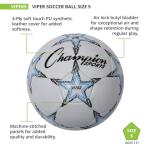 Champion Sports Viper Size 5 Soccer Ball
