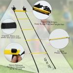 20ft Adjustable Agility Speed Ladder for Training