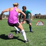 GoSports Portable Soccer Goals with Agility Cones