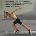20ft Adjustable Agility Speed Ladder for Training