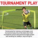 Franklin Sports Official Size 5 Soccer Ball with Pump