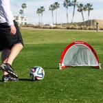 GoSports Portable Soccer Goals with Agility Cones