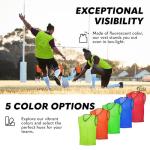 GSi Sports Pinnies - Set of 12 in 5 Colors