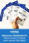 Think Jerky Classic Grass-Fed High Protein Beef Jerky