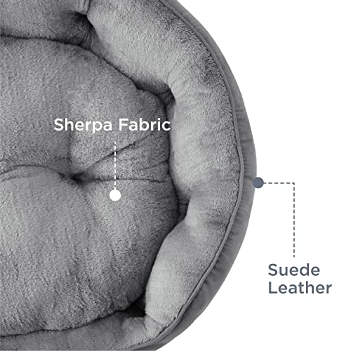 Cozy Round Cat Bed with Non-Slip Bottom