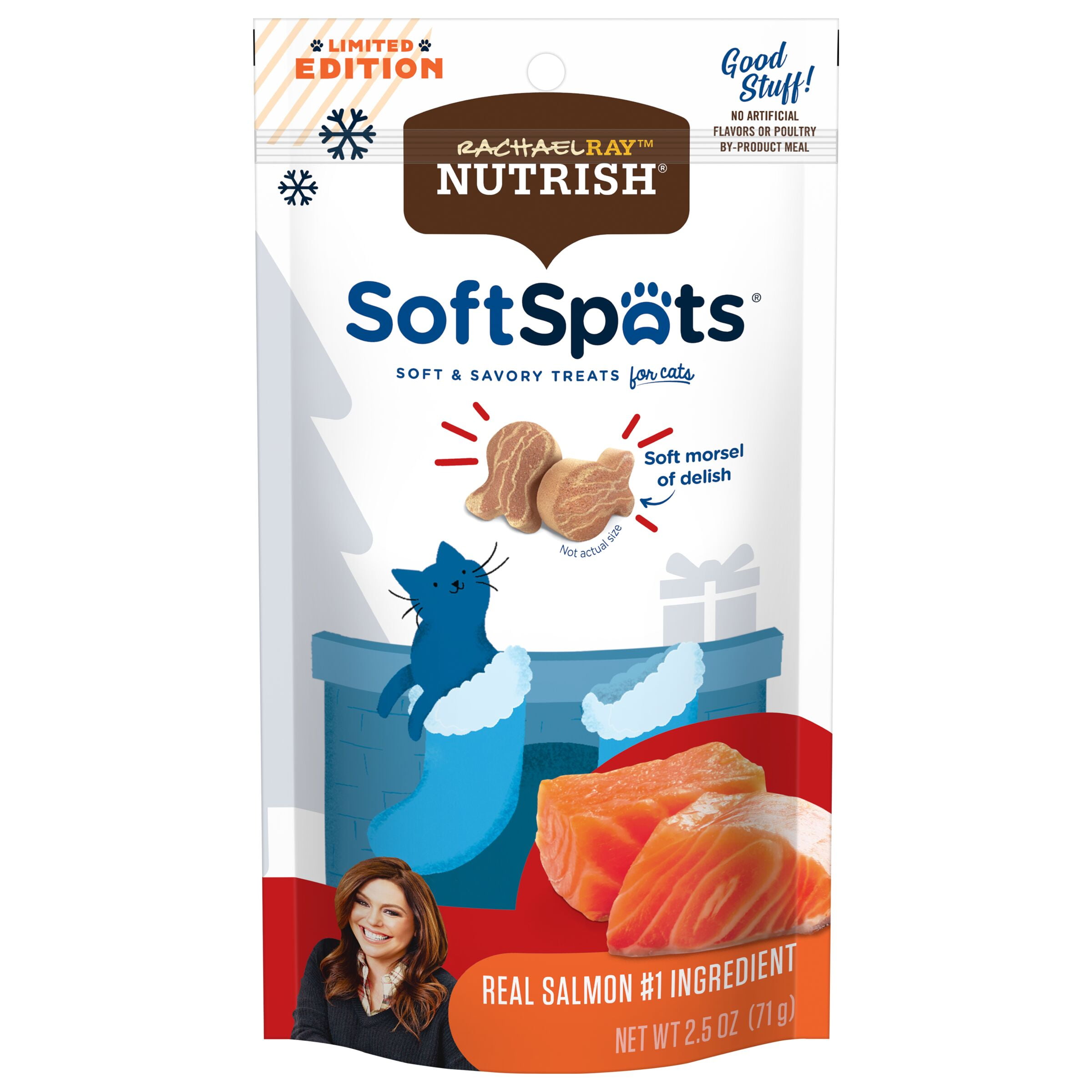 Rachael Ray Nutrish Salmon Soft Spots Cat Treats