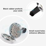 Lotus Car Essential Oil Diffuser with 36 Pads