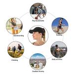 Women’s Adjustable Criss-Cross Baseball Cap for High Buns