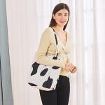 Matcha Green Corduroy Tote Bag for Women