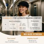 Stylish Merino Wool Beret Cap for Women