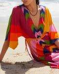 Bsubseach Women's Beach Kaftan Dress Cover-Up