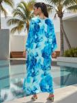 Plus Size Bohemian Kaftan Beach Cover Up