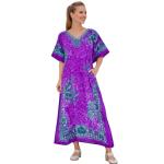 Miss Lavish London Plus Size Summer Kaftan Dress