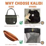 KALIDI Cream White Corduroy Tote Bag for Women