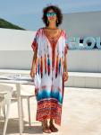 Women’s Side Split Kaftan Beach Cover Up Dress