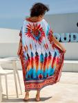 Women’s Side Split Kaftan Beach Cover Up Dress
