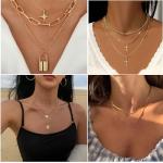 Chic Gold Jewelry Set for Women - 65 Pieces
