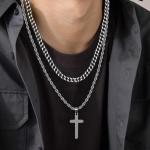 Stylish Silver Jewelry Set for Women and Men