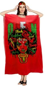 Boho Plus Size Kaftan Beach Cover-Up