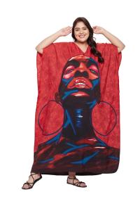 Plus Size Boho Maxi Kaftan Summer Dress