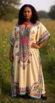 Boho Vintage Maxi Kaftan Dress for Women