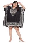 Plus Size Summer Lace Kaftan Beach Cover-Up