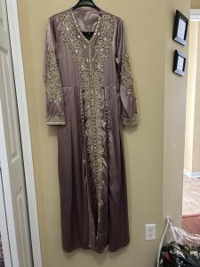 Light Purple Moroccan Kaftan for Women