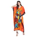 Plus Size Boho Maxi Kaftan Dress