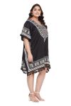 Plus Size Summer Lace Kaftan Beach Cover-Up