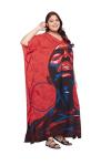 Plus Size Boho Maxi Kaftan Summer Dress