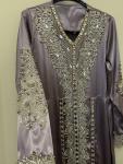 Light Purple Moroccan Kaftan for Women