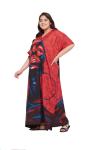 Plus Size Boho Maxi Kaftan Summer Dress