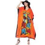 Plus Size Boho Maxi Kaftan Dress
