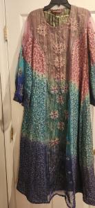 Embroidered Evening Kaftan Dress for Parties