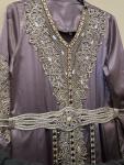 Light Purple Moroccan Kaftan for Women