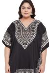 Plus Size Summer Lace Kaftan Beach Cover-Up